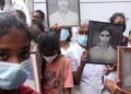 நீதியை நிலைநாட்டுமாறு வலியுறுத்தி காணாமல்போனோரின் உறவினர்கள் போராட்டமொன்றை முன்னெடுத்திருந்தனர்.