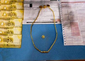 யாழ். இளவாலை பகுதியில் 14 இலட்சம் பெறுமதியான நகை மற்றும் பணம் மீட்பு!