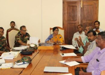 மன்னார் மாவட்டச் செயலகத்தில் இடம்பெற்ற உணவுப் பாதுகாப்பு மற்றும் போஷாக்கு தொடர்பான மாவட்ட மட்ட குழு கூட்டம்