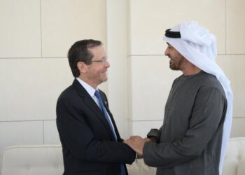 பஹ்ரெய்ன், ஐக்கிய அரபு இராச்சியத்துக்கு இஸ்ரேல் ஜனாதிபதி விஜயம்