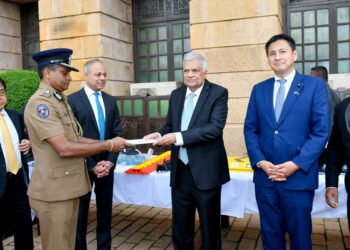 இலங்கை பொலிஸாருக்கு ஜப்பானிய அரசாங்கத்திடமிருந்து நன்கொடை