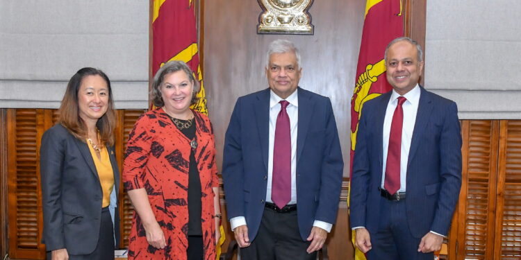 ஜனாதிபதிக்கும் அமெரிக்க அரசியல் விவகாரங்களுக்கான உப இராஜாங்க செயலாளருக்கும் இடையில் கலந்துரையாடல்