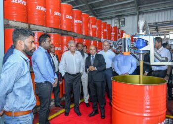 திருகோணமலை எண்ணெய் தாங்கிகள் வளாகம், இலங்கை IOC எண்ணெய் தாங்கிகள் மற்றும் களஞ்சிய முனையத்திற்கு ஜனாதிபதி கண்காணிப்பு விஜயம்