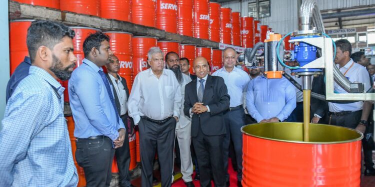 திருகோணமலை எண்ணெய் தாங்கிகள் வளாகம், இலங்கை IOC எண்ணெய் தாங்கிகள் மற்றும் களஞ்சிய முனையத்திற்கு ஜனாதிபதி கண்காணிப்பு விஜயம்