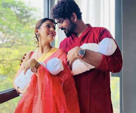 மகன்கள் பெயரை அறிவித்த விக்னேஷ் சிவன் – நயன்தாரா! எங்கள் உயிரும் உலகமும்..