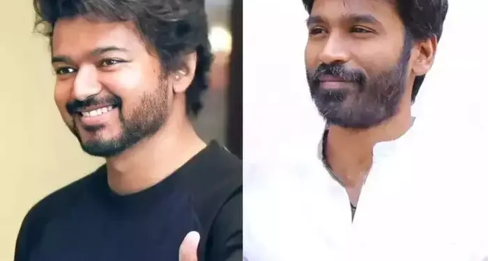 உங்க படம் வருதே அண்ணா..பயமா இருக்கே..ஓப்பனாக பேசிய தனுஷ்..வாய்விட்டு சிரித்த தளபதி..!