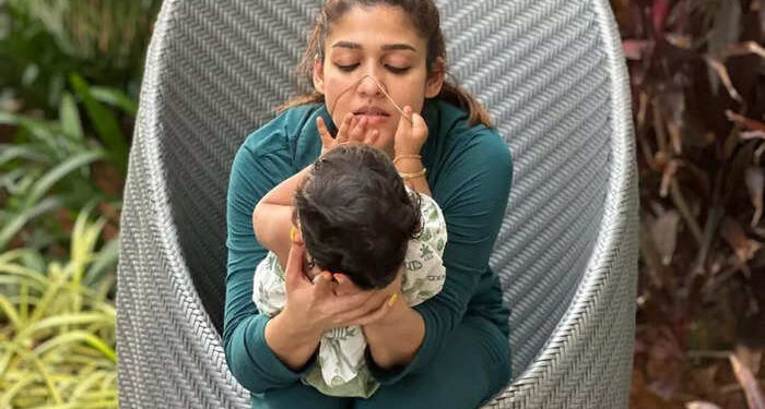 என் தங்கமேனு மகன் உயிரை கொஞ்சி விளையாடிய நயன்தாரா