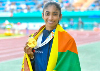 ஆசிய விளையாட்டுப் போட்டியில் தங்கப் பதக்கம் வென்ற தருஷி கருணாரத்னவுக்கு ஜனாதிபதி வாழ்த்து