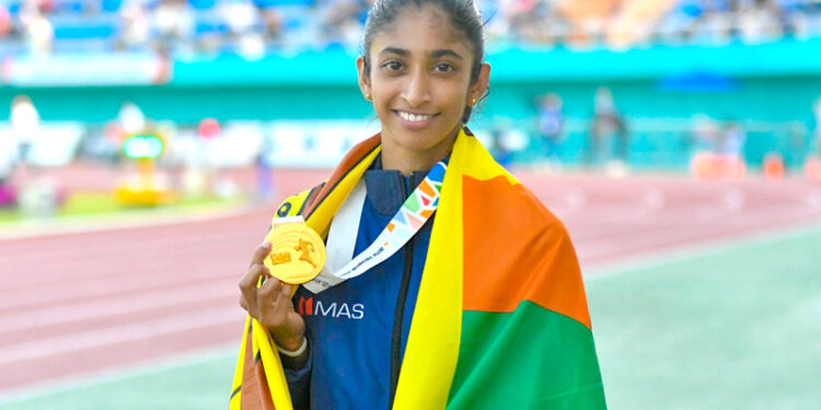 ஆசிய விளையாட்டுப் போட்டியில் தங்கப் பதக்கம் வென்ற தருஷி கருணாரத்னவுக்கு ஜனாதிபதி வாழ்த்து