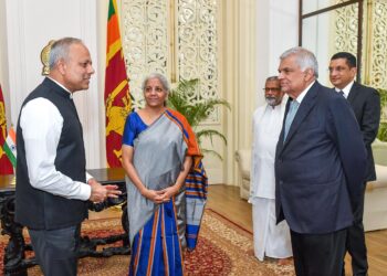 ஜனாதிபதி மற்றும் இந்திய நிதி அமைச்சருக்கிடையில் சந்திப்பு