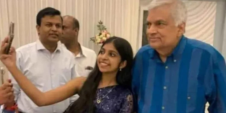 ஜனாதிபதியுடன் செல்பி எடுத்த கில்மிசா!