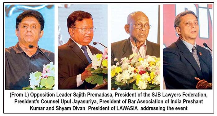 EWSSJB வழக்கறிஞர்கள் கூட்டமைப்பிலிருந்து சஜித்துக்கு நீதி மற்றும் சட்ட சீர்திருத்தங்கள் பற்றிய பரந்த அளவிலான முன்மொழிவுகள்