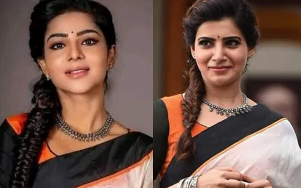 அச்சு அசல் சமந்தா போலவே இருக்கும் இளம் நடிகை.. புகைப்படத்தை பாருங்க