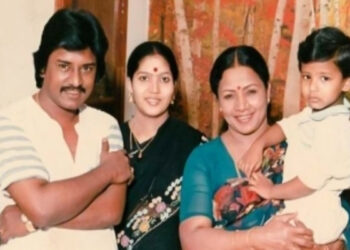 ஆச்சி மனோரமாவின் மகனை பார்த்துள்ளீர்களா.. அழகிய குடும்ப புகைப்படம் இதோ