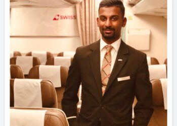 சுவிட்சர்லாந்தின் விமானப் பணித்துறையின் தலைமை ஊழியரான ஈழத்தமிழன்