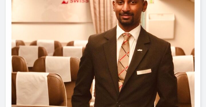 சுவிட்சர்லாந்தின் விமானப் பணித்துறையின் தலைமை ஊழியரான ஈழத்தமிழன்