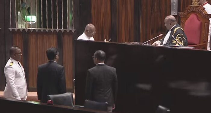 உத்திக பிரேமரத்னவிற்கு பதிலாக SLPP யின் முத்துக்குமாரண பாராளுமன்றத்திற்கு வந்துள்ளார்