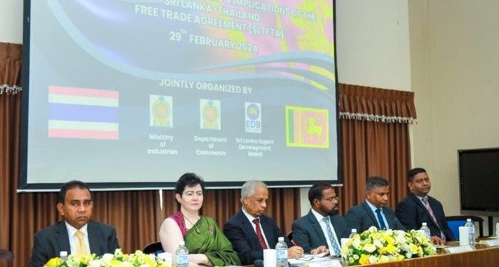 SL-தாய்லாந்து சுதந்திர வர்த்தக ஒப்பந்தத்தின் வாய்ப்புகளை ஆராய்தல்