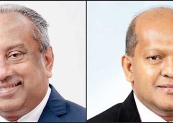 தலைவர் ரொனால்ட் சி. பெரேரா PC மற்றும் பொது முகாமையாளர்/CEO W.P. ரசல் பொன்சேகா