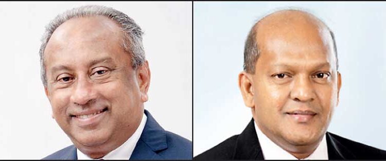 தலைவர் ரொனால்ட் சி. பெரேரா PC மற்றும் பொது முகாமையாளர்/CEO W.P. ரசல் பொன்சேகா