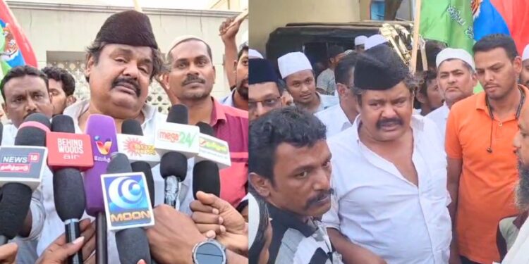 திராவிட கட்சிகள் என்னை பார்த்து பயப்படுகின்றன – மன்சூர் அலிகான்