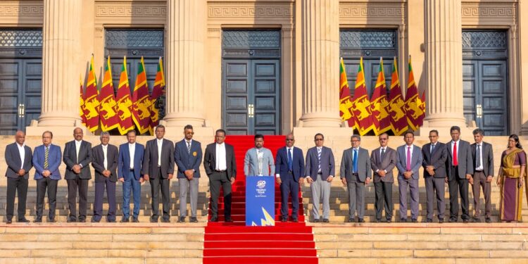 ICC T20 உலகக்கிண்ணப் போட்டியில் வழங்கப்படும் கோப்பையை, இந்நாட்டில் காட்சிப்படுத்தும் சுற்றுப்பயணம் ஜனாதிபதியின் தலைமையில் உத்தியோகபூர்வமாக ஆரம்பம்